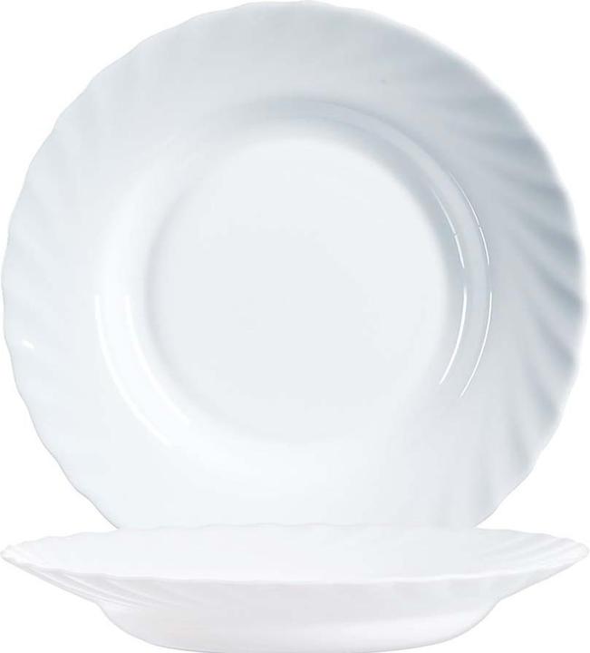 Arcoroc Trianon plate deep plain, - ( piece) (1 x, 22.60 cm)