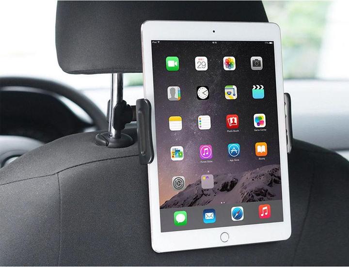 Image du produit Maclean Support de tablette de voiture Support d'appuie-tête universel pivotant à 360° MC-894