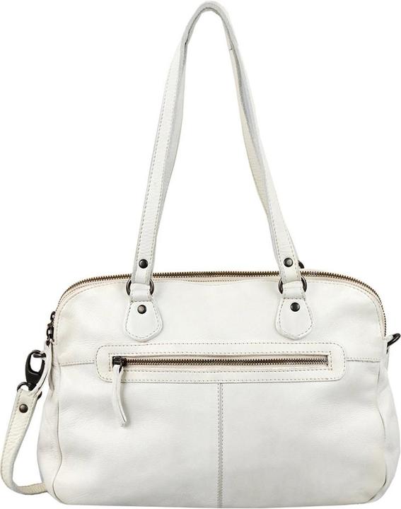 Immagine prodotto Bear Rock Bärende Design Lieke Leder Umhängetasche - schmutzig weiss
