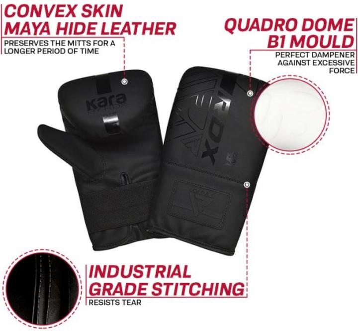 Actual product image Rdx Boxing Bag Mitts F6 Matte Pink