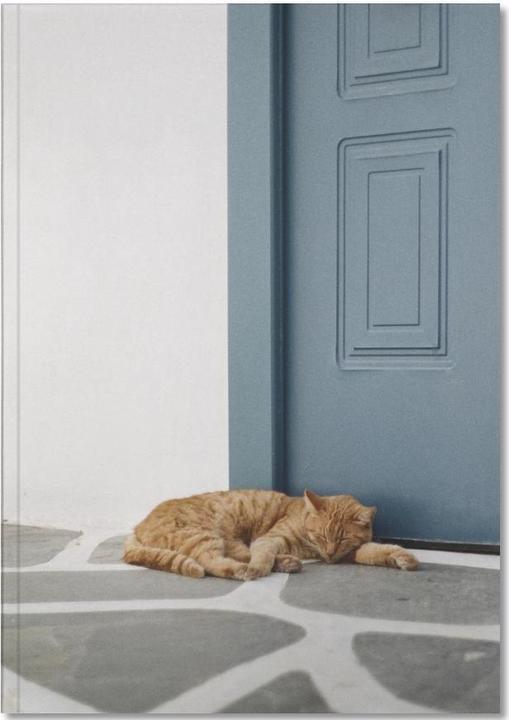 Produktbild Juniqe Greece - Katzen (A5, Gepunktet)