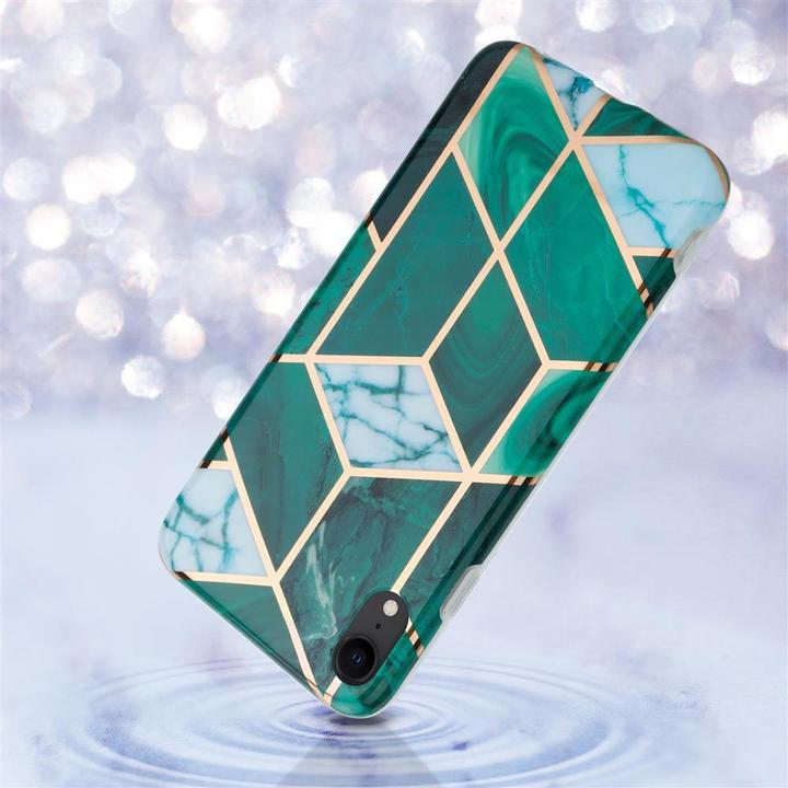 Produktbild Cadorabo IMD TPU Bunter Marmor Cover (Apple iPhone XR)