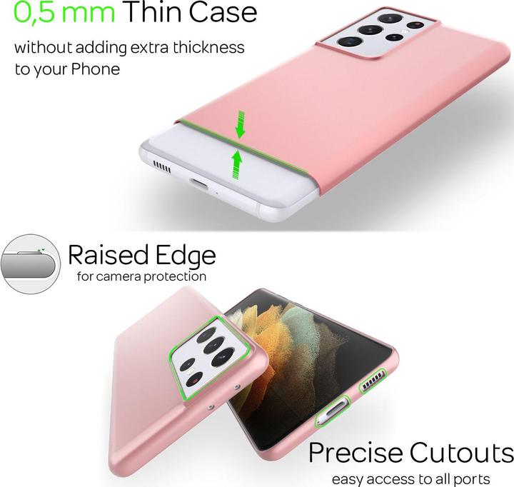Produktbild Nalia Extra Dünne Handyhülle (Samsung Galaxy S21 Ultra)
