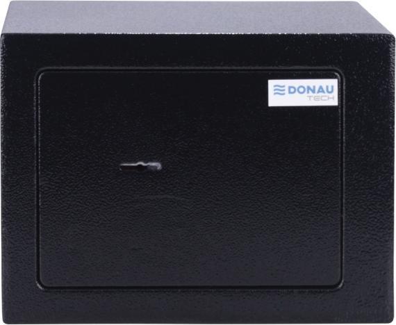 Immagine prodotto Donau Cassaforte manuale TECH, 230x170x170 mm, nero