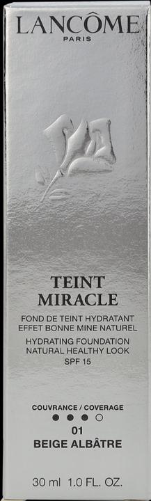 Actual product image Lancôme Complexion Miracle - Fluide Beige Albâtre 01 (01 Beige Albâtre)