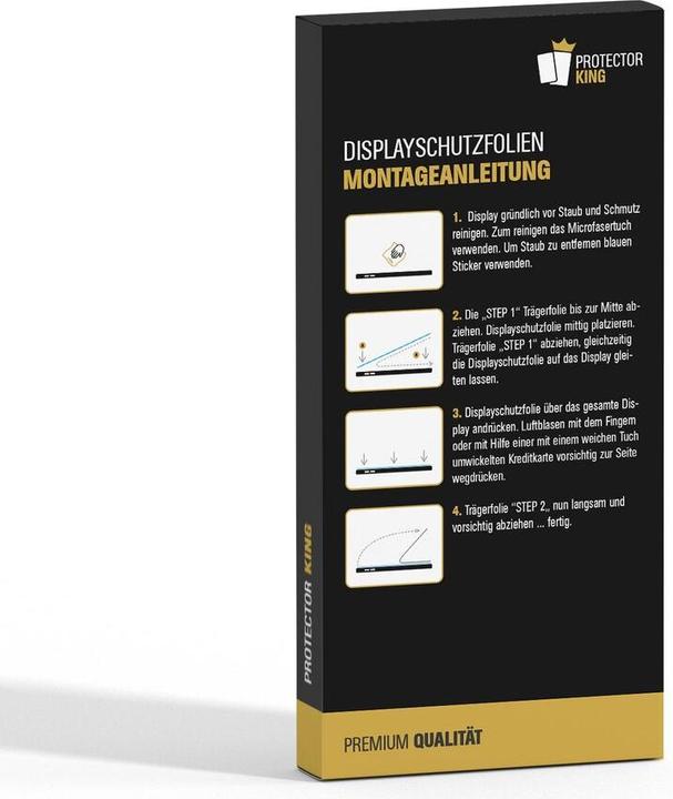 Produktbild Protectorking 2x Premium Displayschutzfolie 3D KLAR (2 Stück, iPad mini 3)