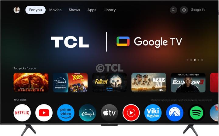 Actual product image TCL 65P89K (65", QLED, 4K, 2025)