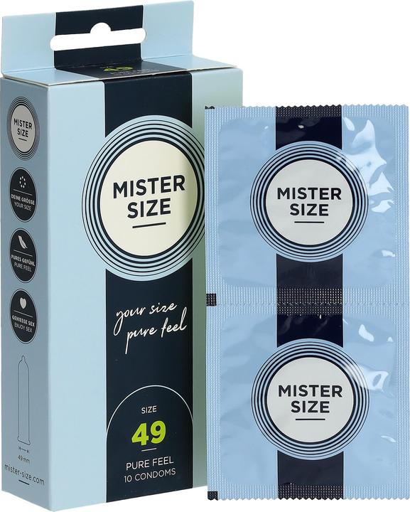 Actual product image Mister Size 49 (10 pcs.)