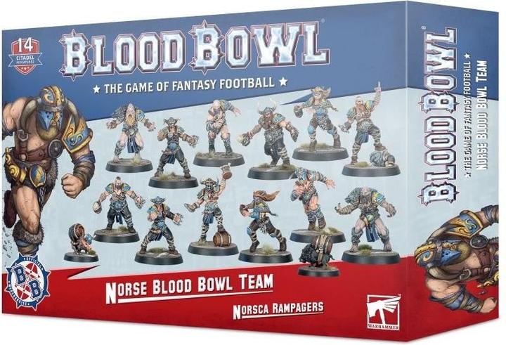 Actual product image Games Workshop Norse Blood Bowl Team: Norsca Rampagers (Plastic)