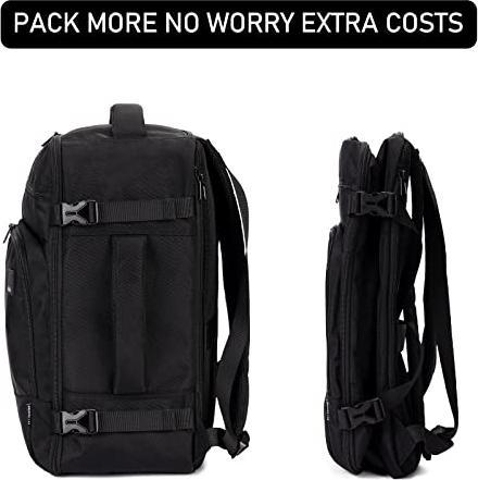 Produktbild Only-Bags.Store Rucksack 45 x 36 x 20 cm für Ryanair Flugzeug Reiserucksack Handgepäck Laptop Tagesrucksäcke PET (30 l)