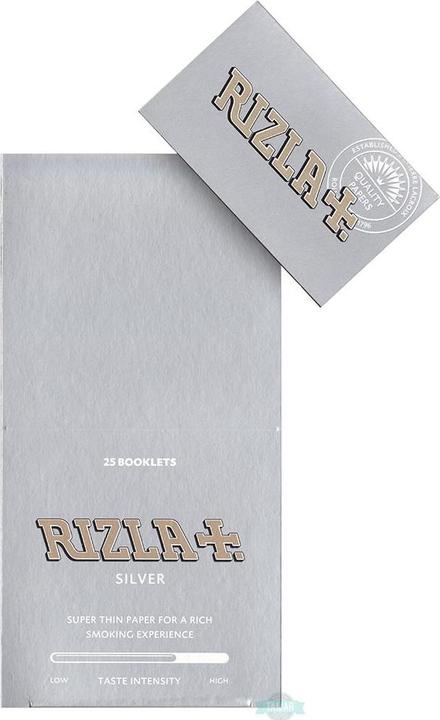 Actual product image Rizla Silver short ultra thin