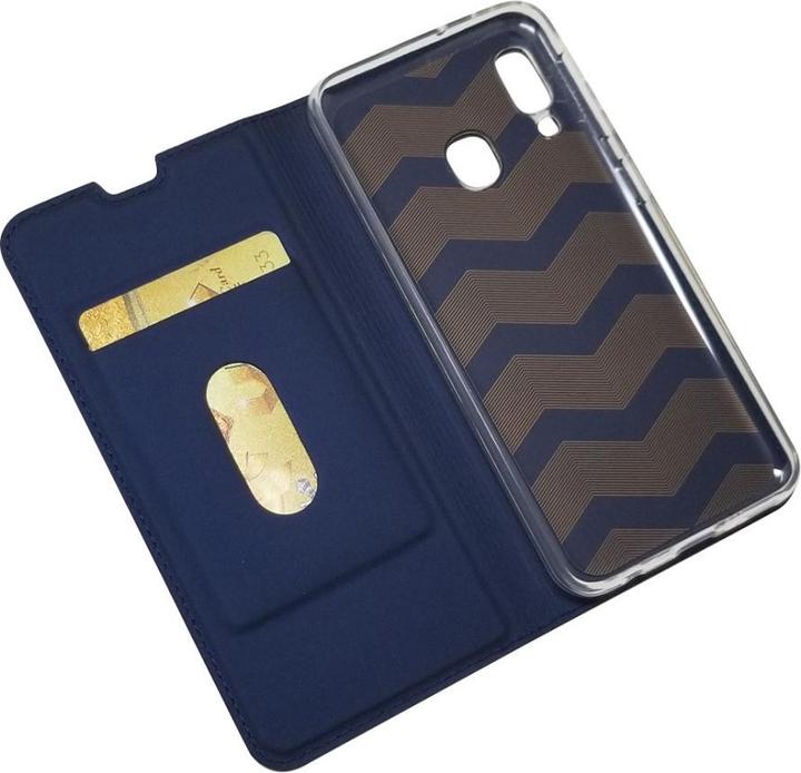 Actual product image Cover-Discount Leather Flip Folio Case (Samsung Galaxy A20e)