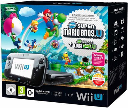 Nintendo Wii U Premium, Mario & Luigi Bundle