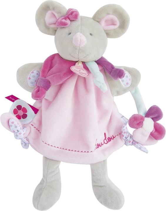 Image du produit Doudou et Compagnie Marionnette Souris Pearly 28cm (MQ4) **