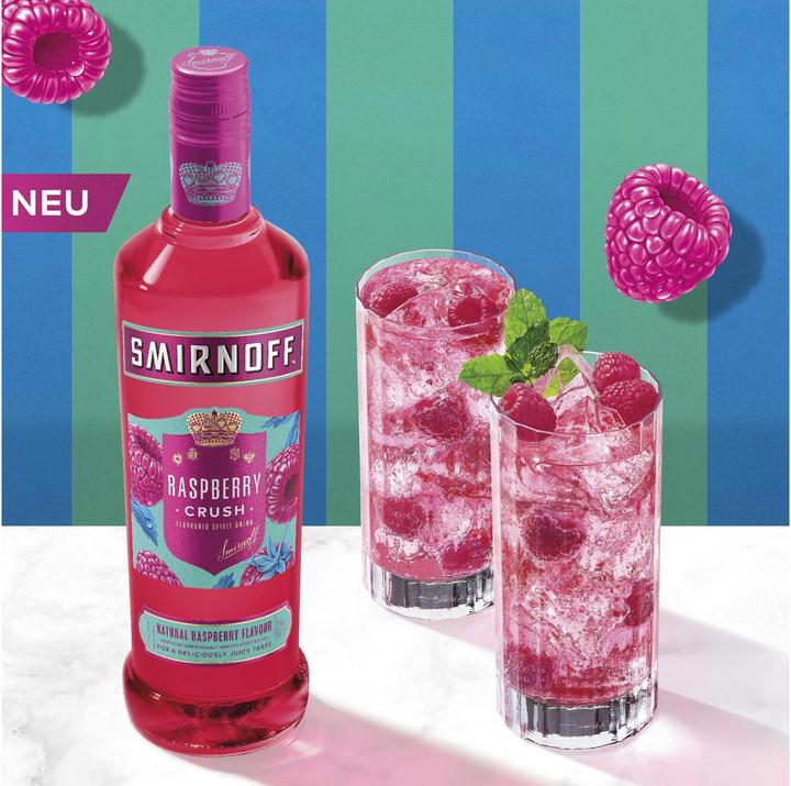 Image du produit Smirnoff Vodka Raspberry Crush 0.7 l (1 x 70 cl)