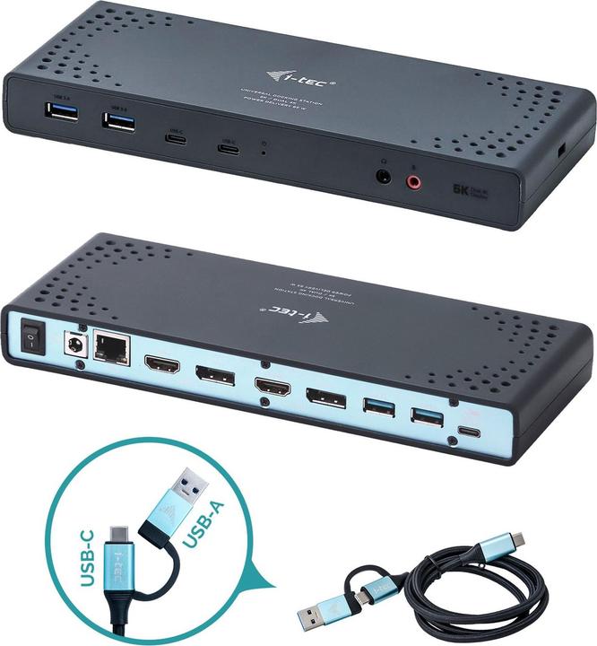 Image du produit i-tec Dualdock (USB-C, 14 Ports)