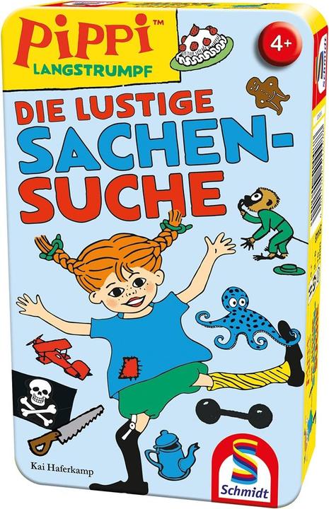 Produktbild Schmidt Spiele Pippi Langstrumpf Die lustige Sachensuche Metalldose (Deutsch)