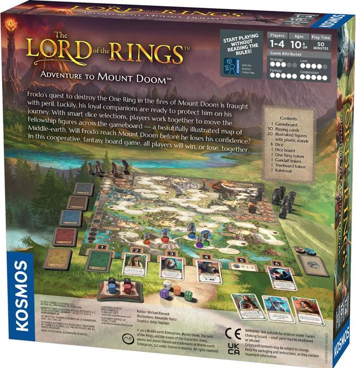 Produktbild Kosmos Lord of the Rings - Adventure to Mount Doom (EN) (KOS1815) (Englisch)