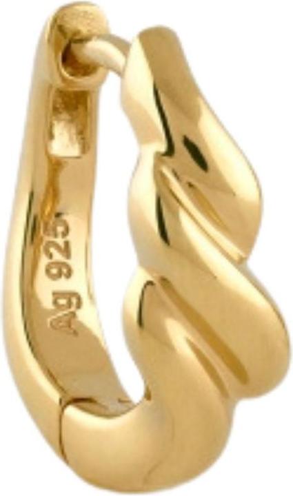 Image du produit Guess 15MM FLUID TORCHON HUGGIES Boucles d'oreilles (Argent 925)