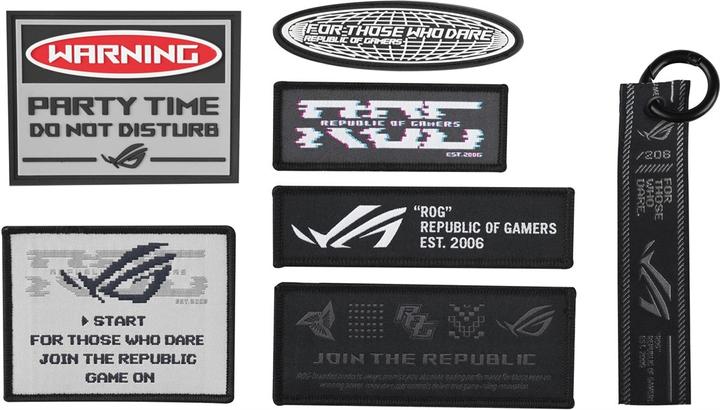 Image du produit ASUS ROG Cosmic Bomber, Bomber, Homme, Adulte, XL, SML, Black, Grey (XL)