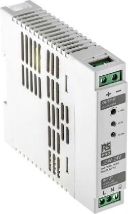 Rs Pro Din Rail Power Supply, 15W, 24V Output