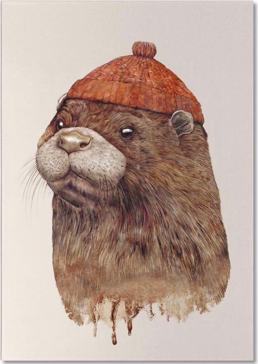 Produktbild Juniqe Otter - Fantasie- & Mischwesen (A5, Gepunktet)