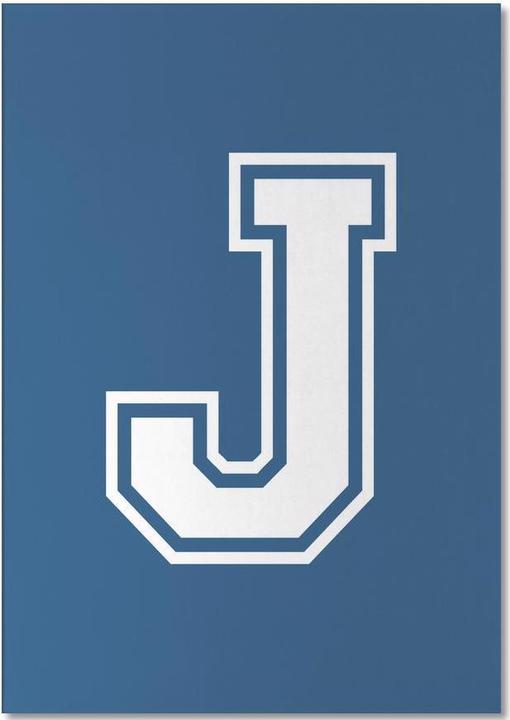 Produktbild Juniqe J - Alphabet & Buchstaben (A5, Blanko)
