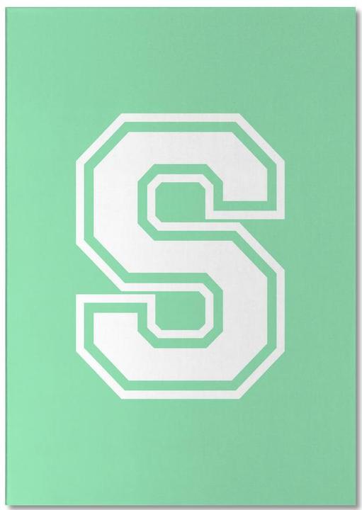 Actual product image Juniqe S - Alphabet & Letters (A5, Lined)