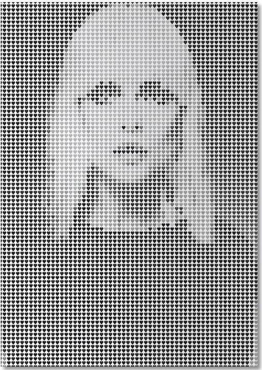 Produktbild Juniqe Heart Of (White Version) - Musiker (A5, Gepunktet)