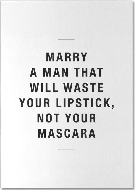 Immagine prodotto Juniqe Rifiuti di rossetto - Citazioni e slogan (A5, Righe)