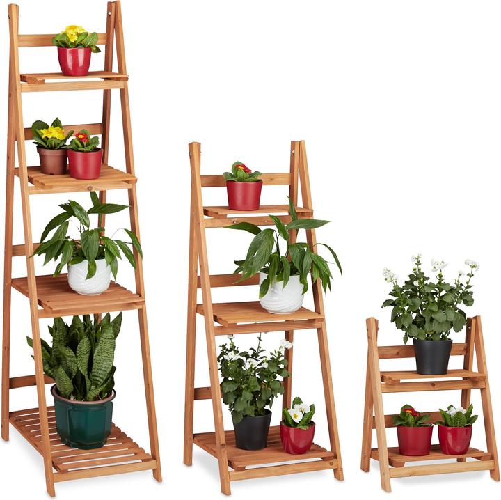 Produktbild Relaxdays Blumentreppe