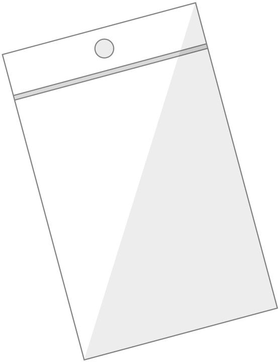 Immagine prodotto BüroLine Sacchetto con sigillo a pressione 50x75mm (10 Pezzo/i)