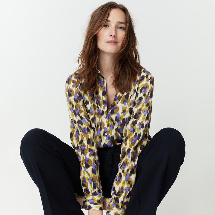 Actual product image La Redoute Collections Signature flared trousers (32)
