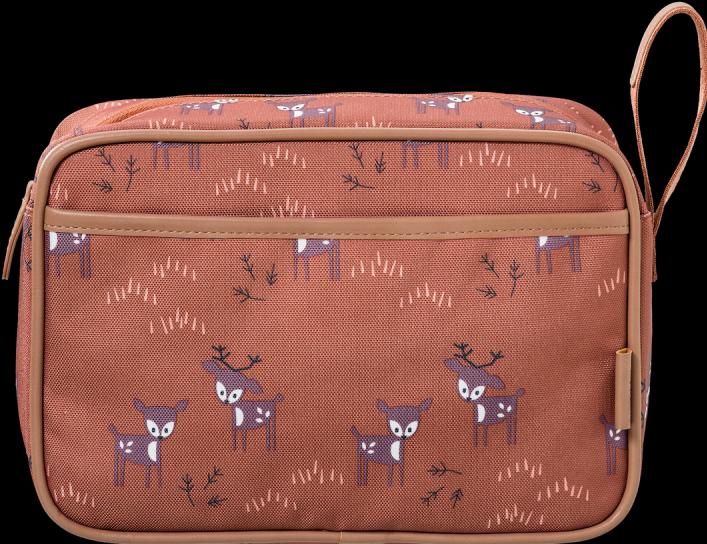 Actual product image Fresk Toiletry bag, deer, amber