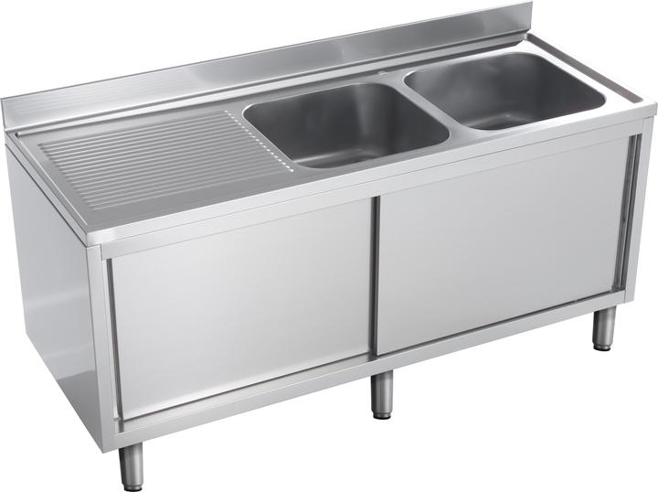 Gastro Hero Lavandino Eco con lavabo a destra