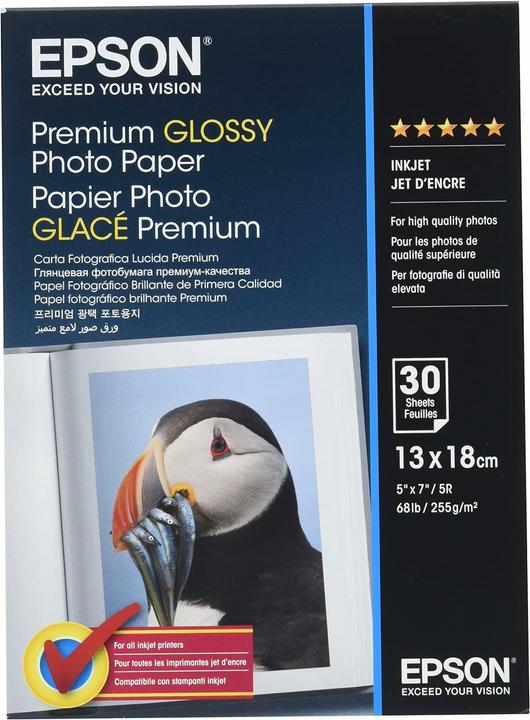 Produktbild Epson Premium Glossy (255 g/m², 13 x 18 cm, 30 x)