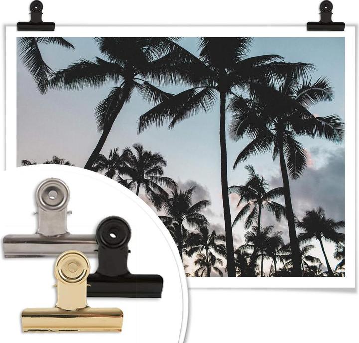 Produktbild Trenddeko Sunset and Palms (50 x 40 cm)