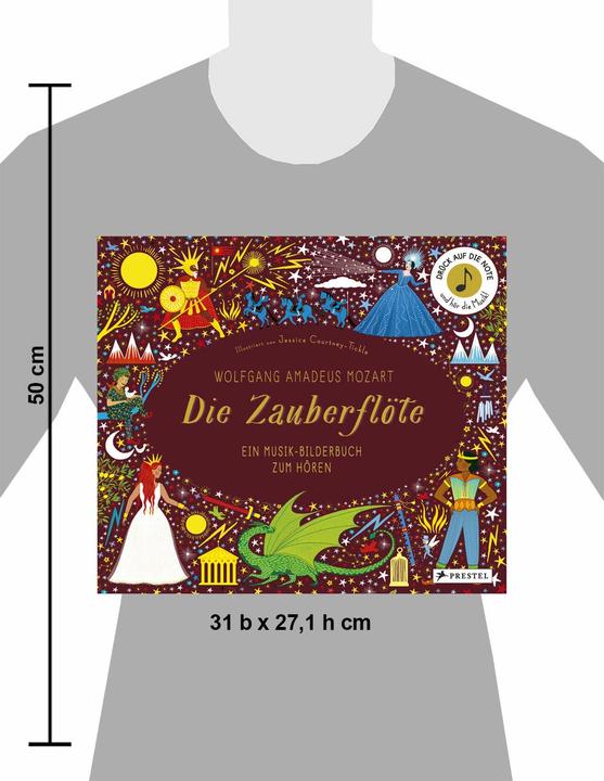 Immagine prodotto Wolfgang Amadeus Mozart. Die Zauberflöte (Tedesco, Jessica Courtney-Tickle, 2021)
