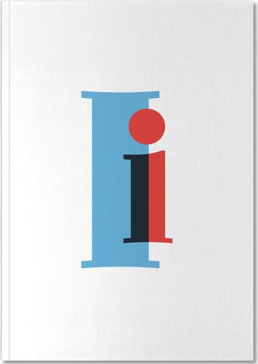 Immagine prodotto Juniqe Ciano/Rosso I - Alfabeto e lettere (A4, Nessuna)