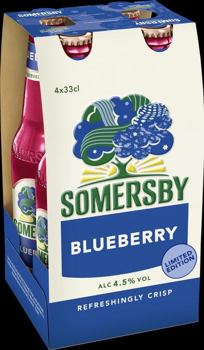 Actual product image Somersby Blueberry Cider (24 x 33 cl)