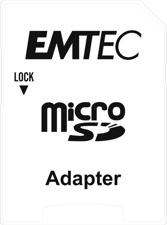 Actual product image Emtec Gold+ (128 GB, microSD, U1, UHS-I)