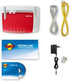 Produktbild AVM FRITZ!Box 3390 A/CH, n450