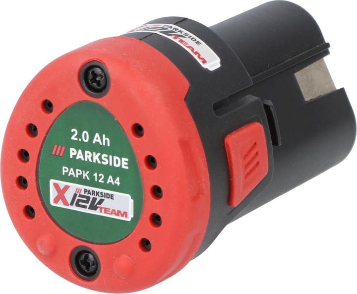 Actual product image Parkside Akku PAPK 12 A3 2Ah 12V Li-Ion für Geräte der X 12V Familie (12 V)