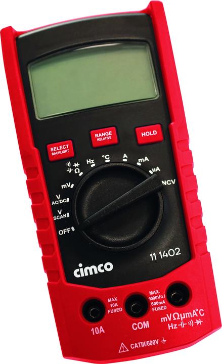 Actual product image Cimco Digital multimeter (CAT IV 600V)