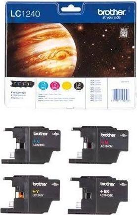 Produktbild Brother LC-1240VALBP Value Pack (M, BK, Y, C)