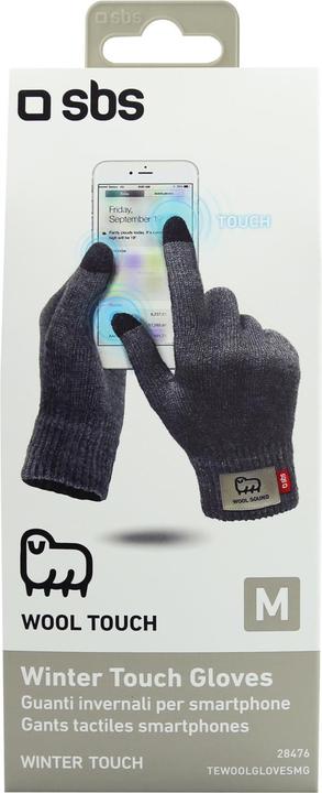 Image du produit SBS Gants écran tactile taille M pour smartphone (M)