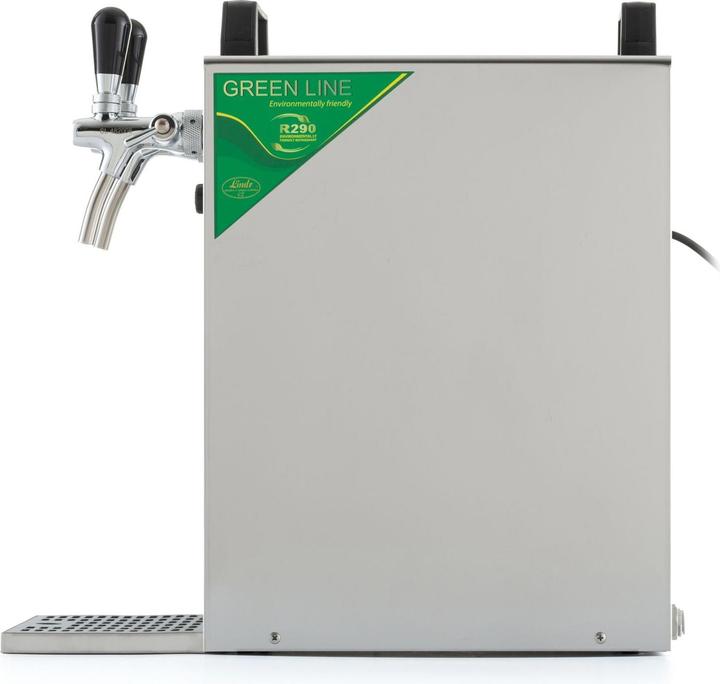 Actual product image Ich-zapfe Zapfanlage - Kontakt 40 Bierzapfanlage 2-leitig Trockenkühler, Durchlaufkühler 50 Liter/h