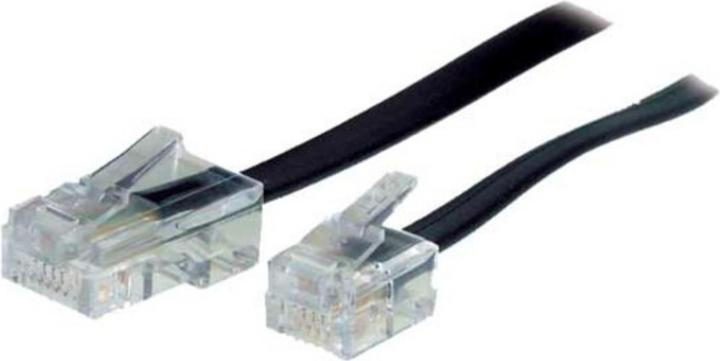 Shiverpeaks Anschlusskabel 10m St-St Western 8/4 RJ45-6/4 RJ11