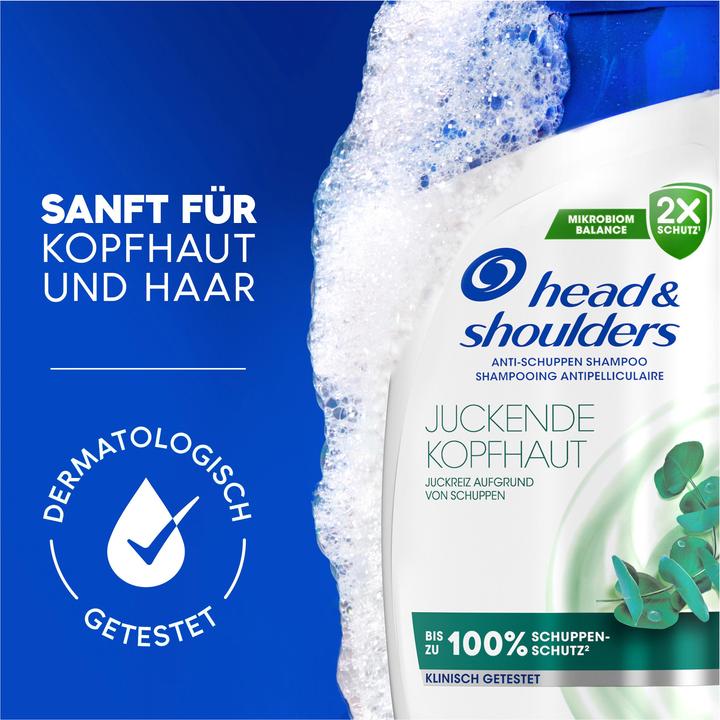 Produktbild Head & Shoulders Anti-Schuppen Shampoo bei juckender Kopfhaut (300 ml, Flüssiges Shampoo)