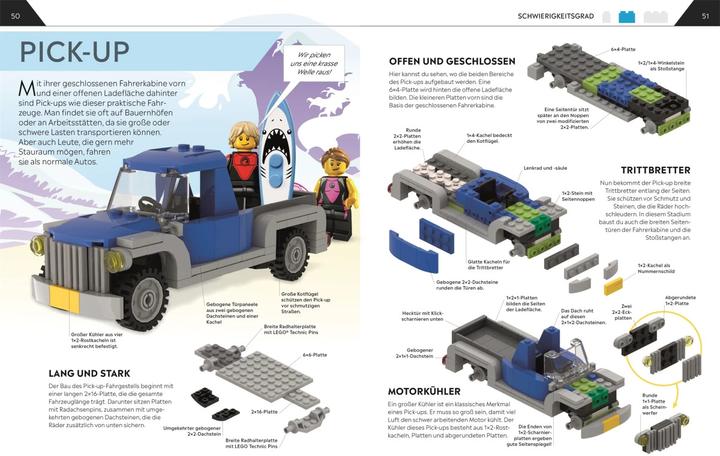 Produktbild LEGO Bauideen Autos (Deutsch, Hannah, Dolan, 2021)